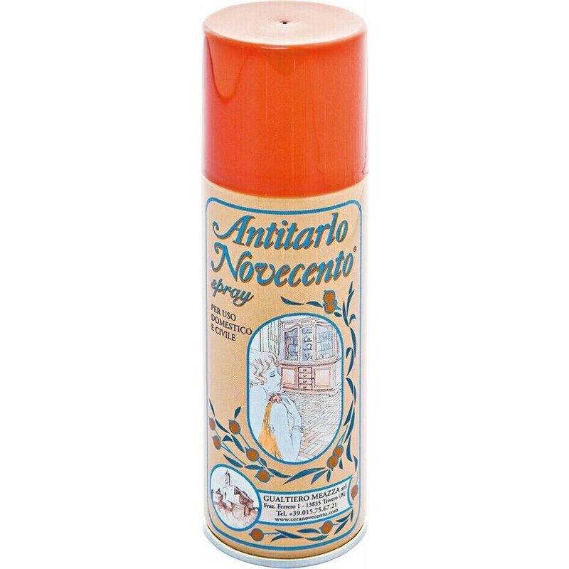 foto del prodotto macota antitarlo novecento trattamento liquido contro tarli larve pronto da 200 ml.