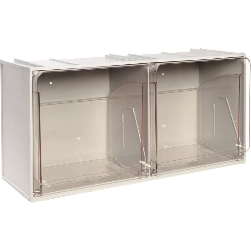 foto del prodotto madia 2 casset.cristal box mm.600x240x300h