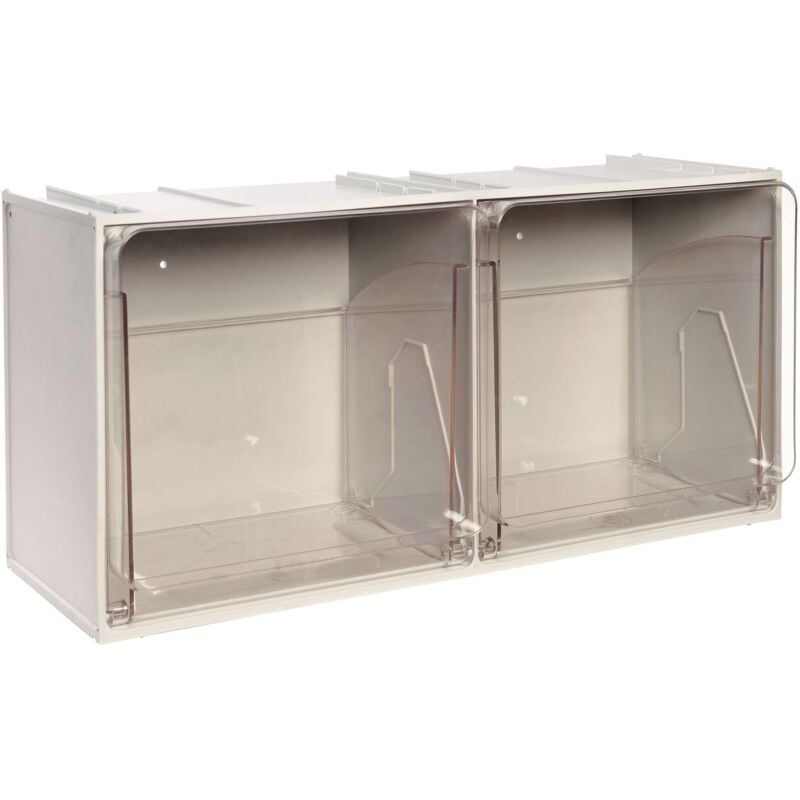 foto del prodotto madia 2 casset.cristal box mm.600x240x300h