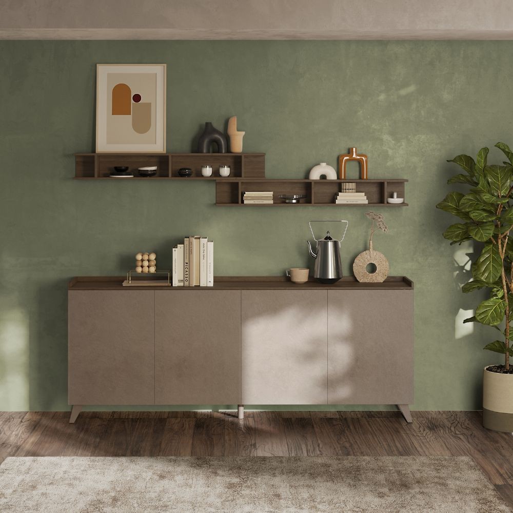 foto del prodotto madia bronzo 99x241x42 cm