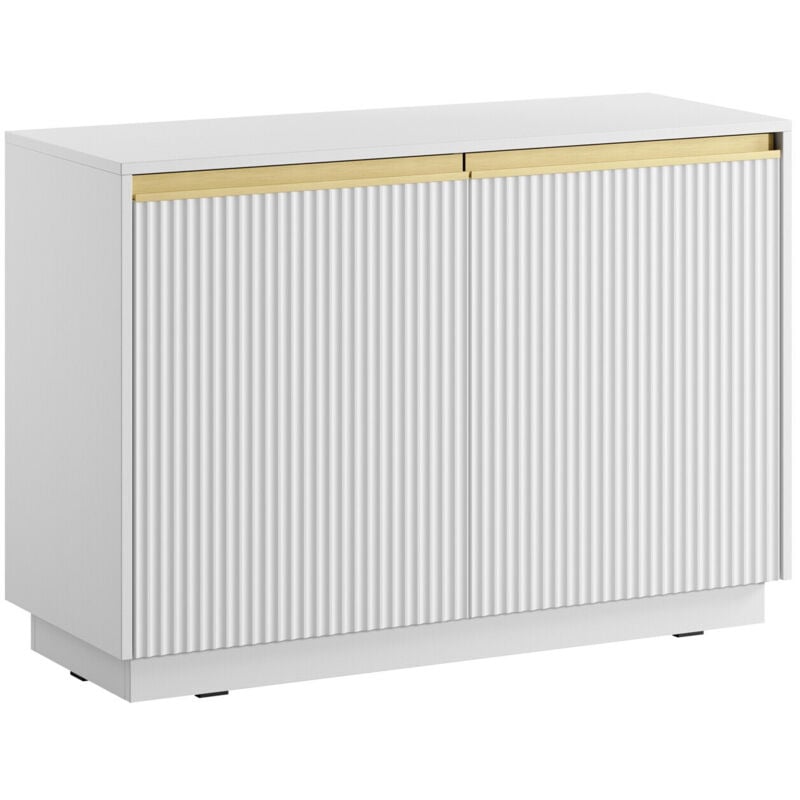 foto del prodotto madia sorbela 101, bianco, 72x104cm, il numero di porte 039cm, pannello di fibra a media densit , truciolare laminato
