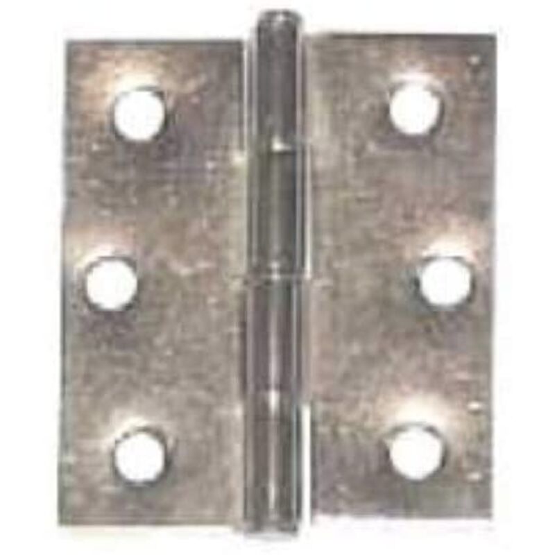 foto del prodotto madidef 4 pezzi cerniera a spina fissa 40x40mm in ferro zincato