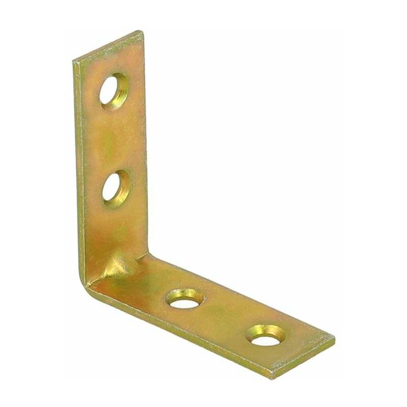 foto del prodotto madidef lastrine ad angolo zincate giallo 40x40 mm pz 20