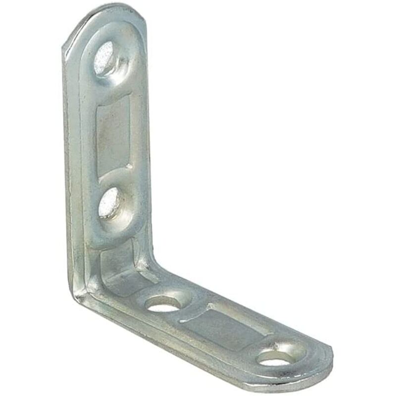 foto del prodotto madidef masidef 4 pezzi lastrina di giunzione stondata ad angolo 40x40mm finitura zincata