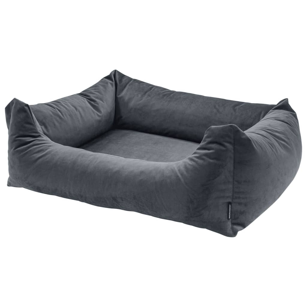foto del prodotto madison letto per cani velvet 80x67x22 cm grigiocod mxl 130161