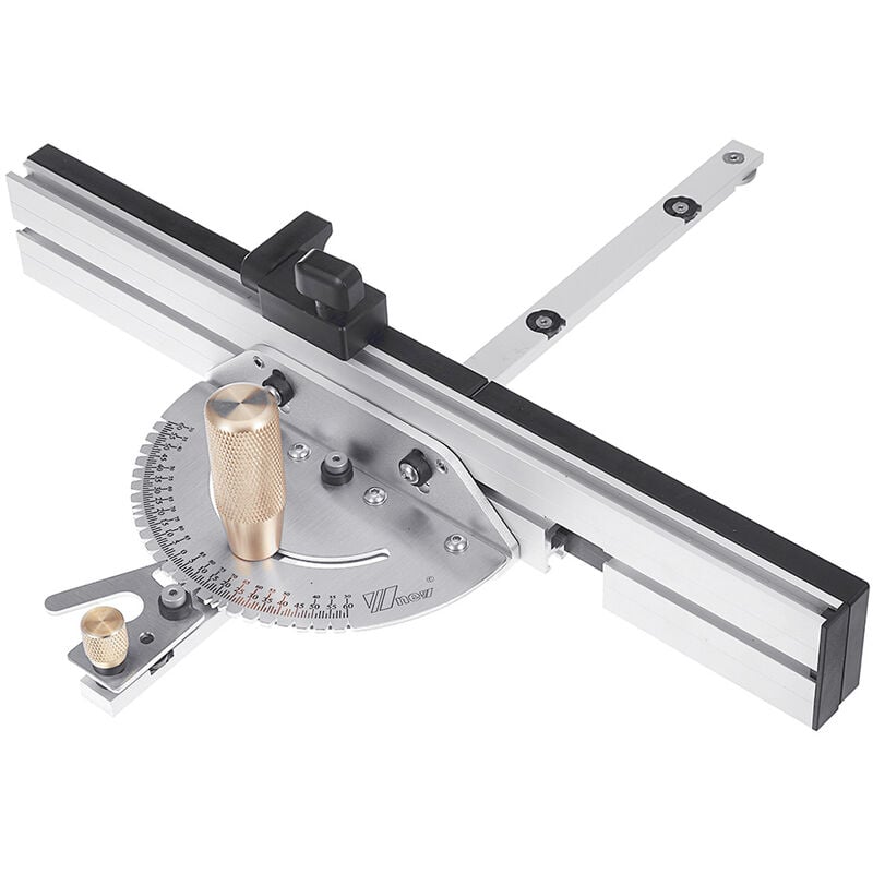 foto del prodotto maerex 450mm mitra gauge angle stop table saw sgrossatura sega assemblaggio righello zebraa