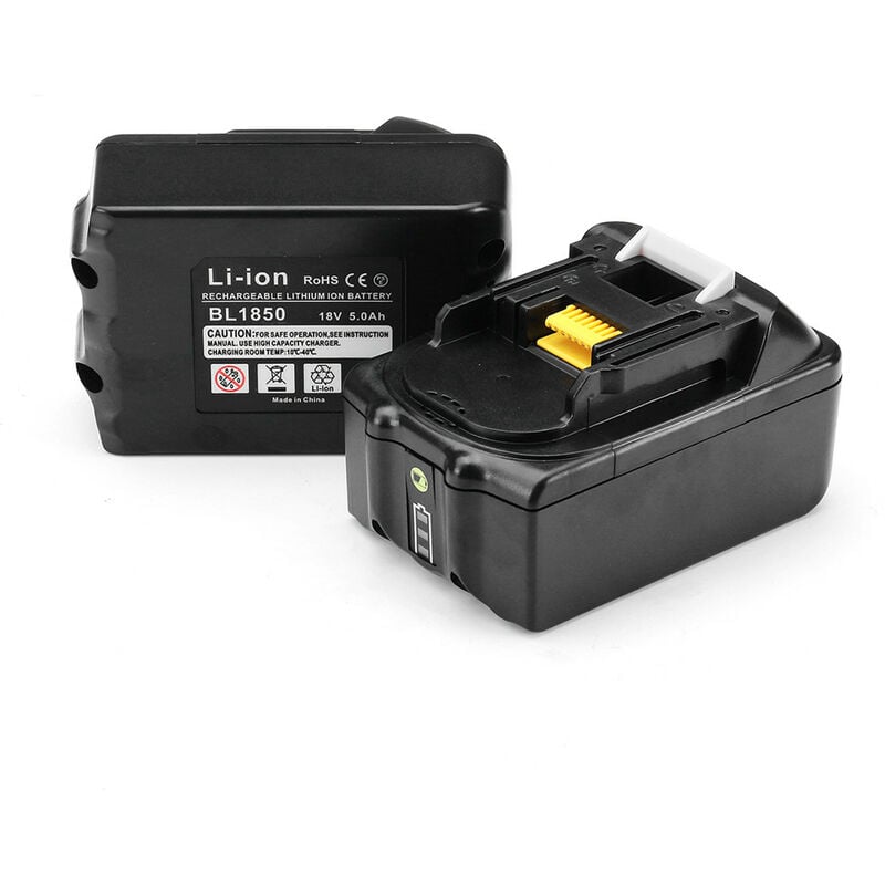 foto del prodotto maerex batteria di ricambio da 18 v 4,0 ah per makita 18 v bl1830 bl1840 bl1850 bl1860 bl1835 194205 3 194309 1 lxt 400 utensile elettrico zebraa