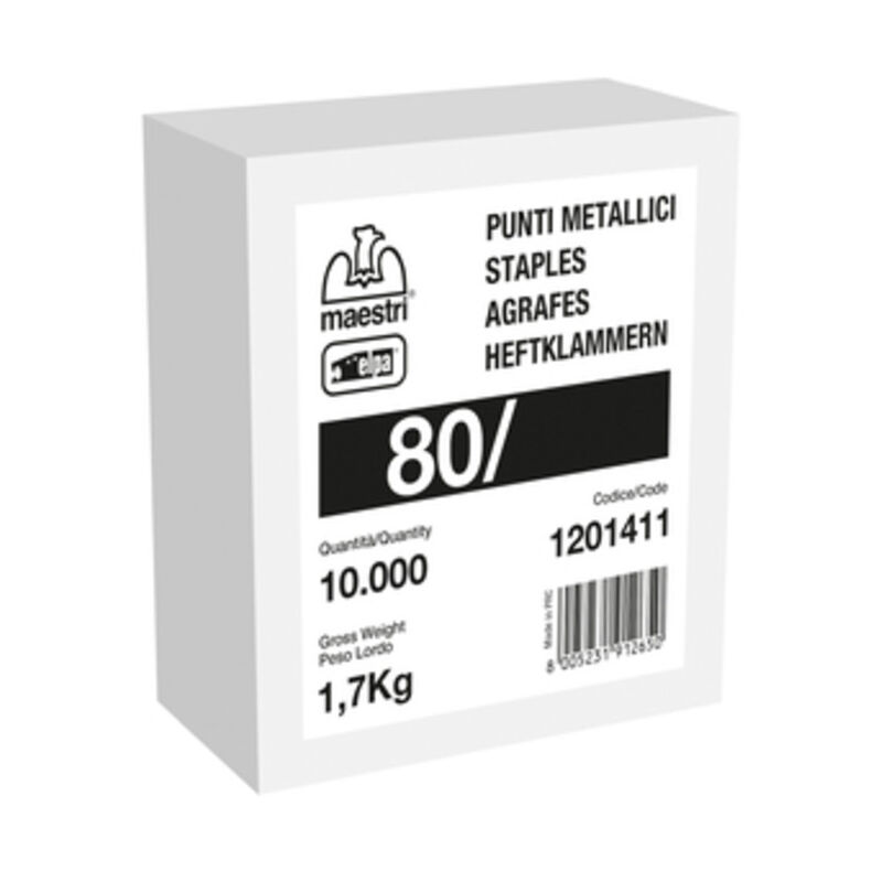 foto del prodotto maestri punti art. 80 8 pz.10.000 galva