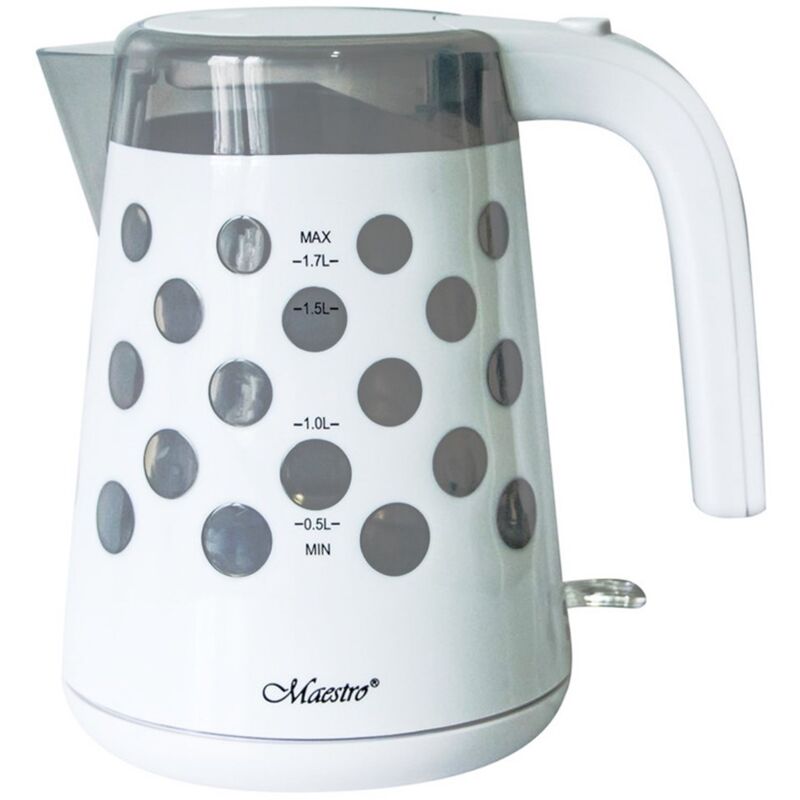 foto del prodotto maestro feel mr045 bollitore elettrico bianco