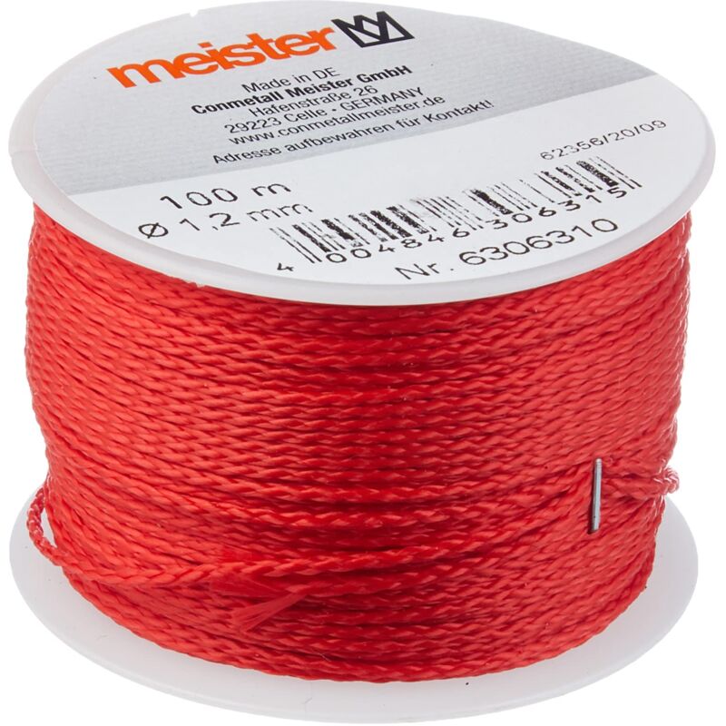 foto del prodotto maestro filo da muratore 100 m x 1,2 mm, rosso, pe, 6306310