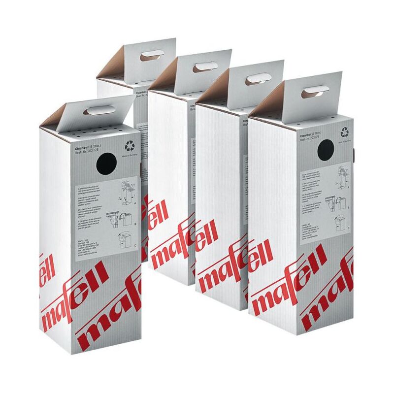 foto del prodotto mafell sistema di raccolta trucioli cleanbox 5 pezzi 203575