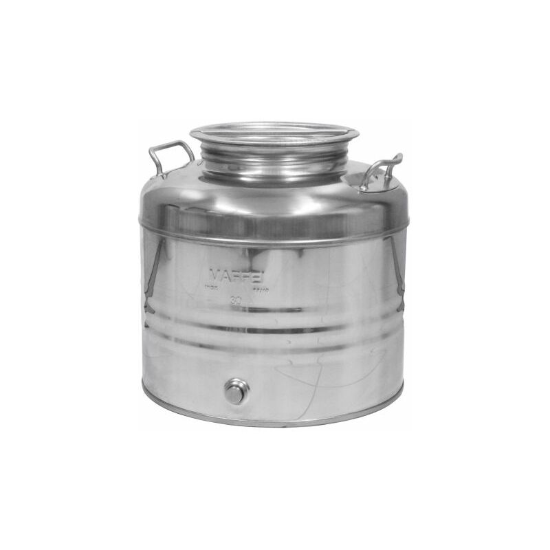 foto del prodotto maffei bidone per olio lt.100 con predisposizione rubinetto