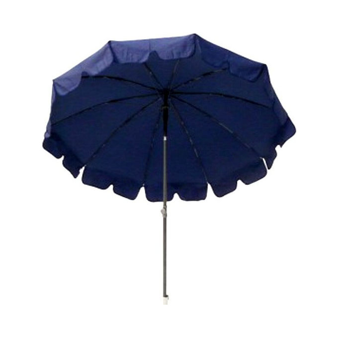 foto del prodotto maffei ombrellone acciaio dralon blu 200cm