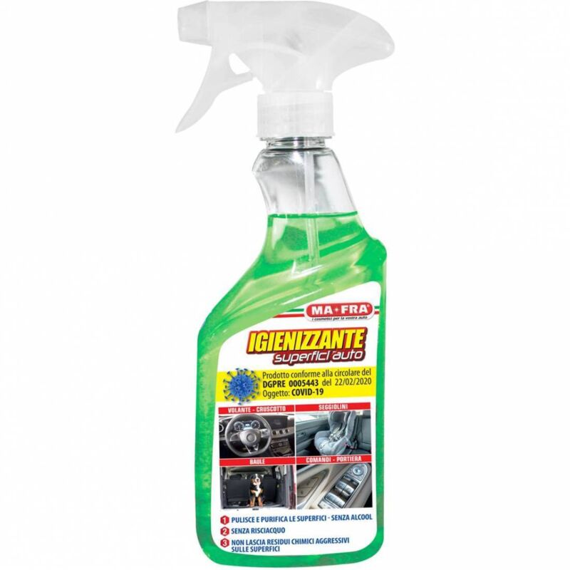 foto del prodotto mafra igienizzante superfici auto 500 ml - 6 pz