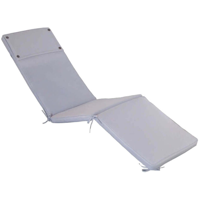 foto del prodotto magazzini cosma cuscino da esterno sfoderabile in poliestere 173x47 cm per lettino blue