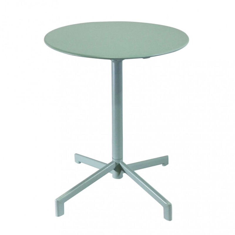 foto del prodotto magazzini cosma tavolo da esterno rotondo cm 60 larry colore verde menta