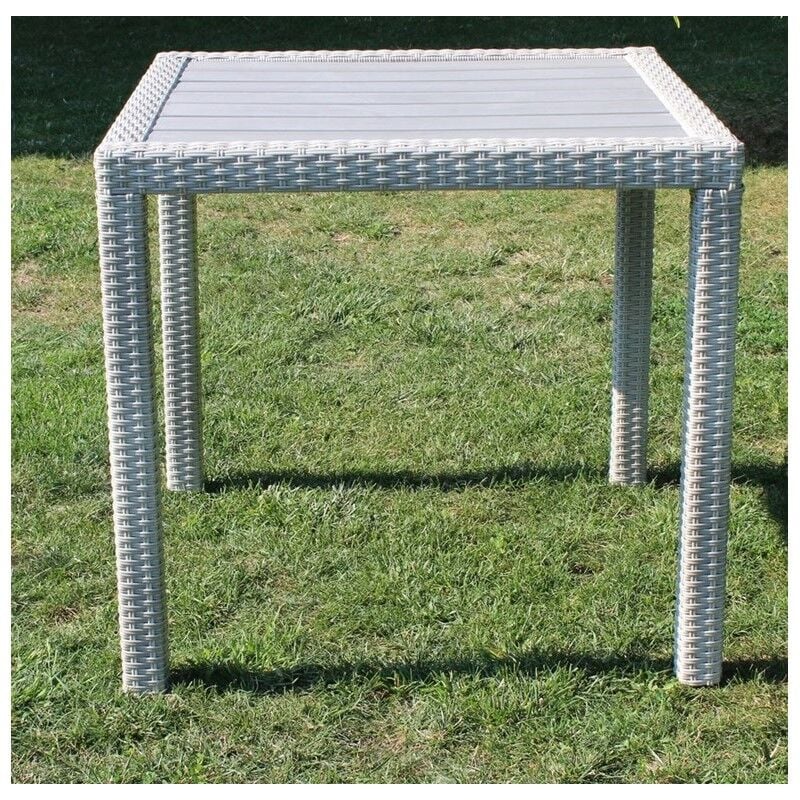 foto del prodotto magazzini cosma tavolo kore 80 x 80 grigio cosma wi806781 lgre