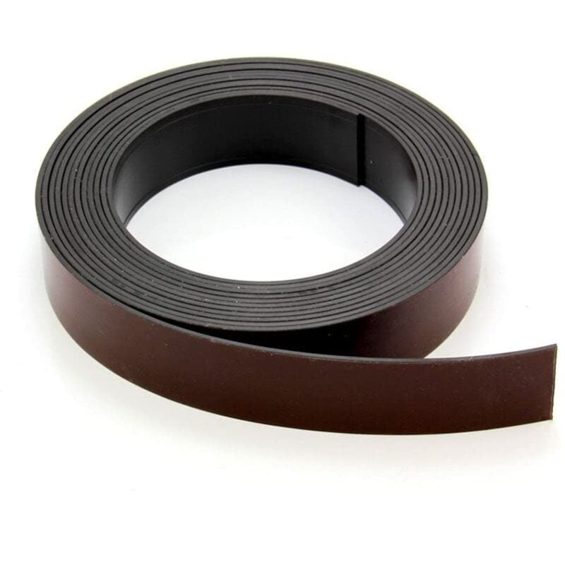 foto del prodotto magflex flexible magnetic tape con autoadesivo premium progettato per fornire una forte presa sulle superfici a base di metallo magnetico polarit 