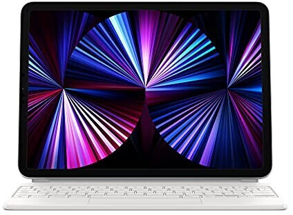 foto del prodotto magic keyboard ipad pro 11 1a 2a 3a e 4a gen e ipad air 4a e 5a white mjqj3t a