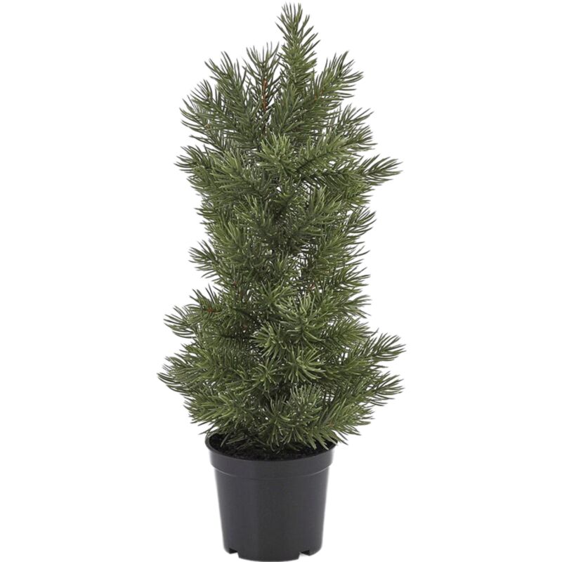 foto del prodotto magiedinatale alberello di natale pino con vaso con punte, decorazione in plastica 40 cm