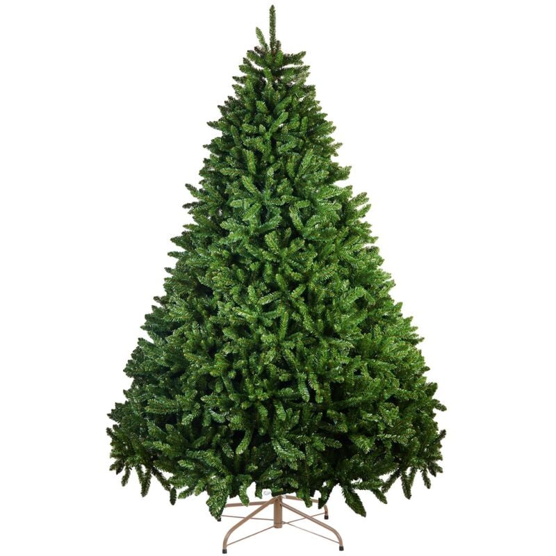 foto del prodotto magiedinatale - albero di natale realistico 'sun valley' in pvc di altissima qualità -240 cm