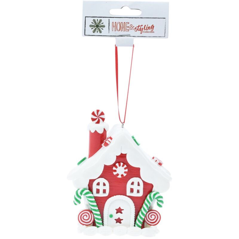 foto del prodotto magiedinatale pendente natalizio in argilla per albero di natale per decorazioni natalizie casa