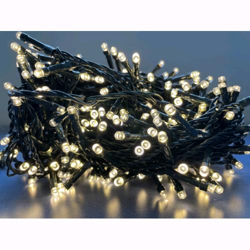 foto del prodotto magiedinatale serie luci natale 960 led luce calda giochi luce filo 50 mt uso esterno d2856