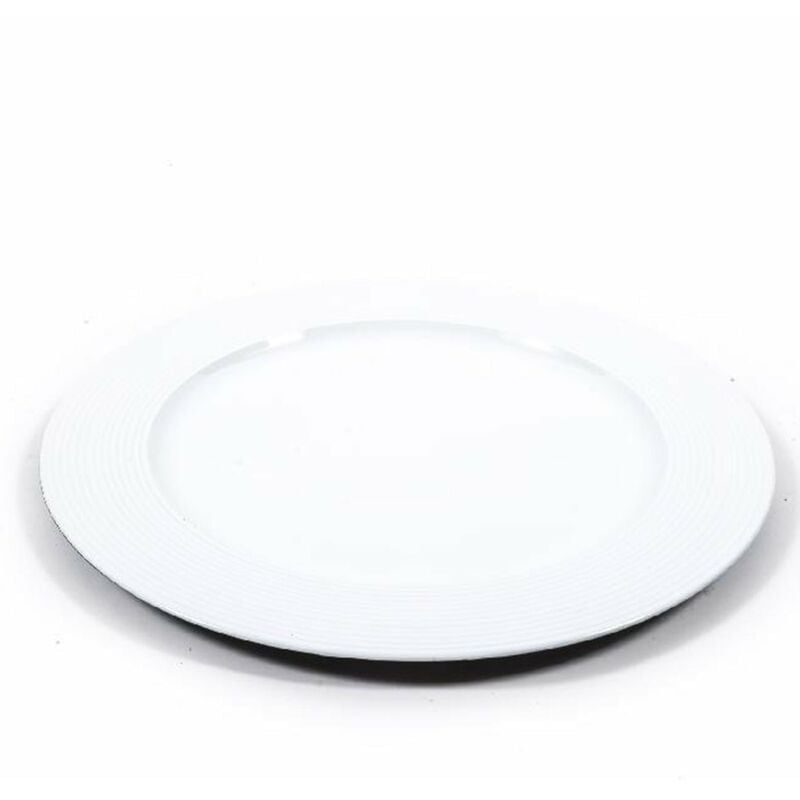 foto del prodotto magiedinatale sottopiatto natalizio circle 33 cm perfetto per adornare la tua tavola bianco