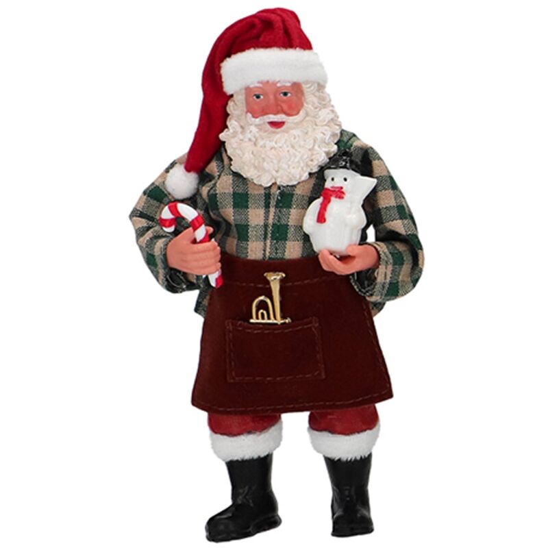 foto del prodotto magiedinatale statuetta decorativa babbo natale decorazione natalizia h 17 cm modello 1