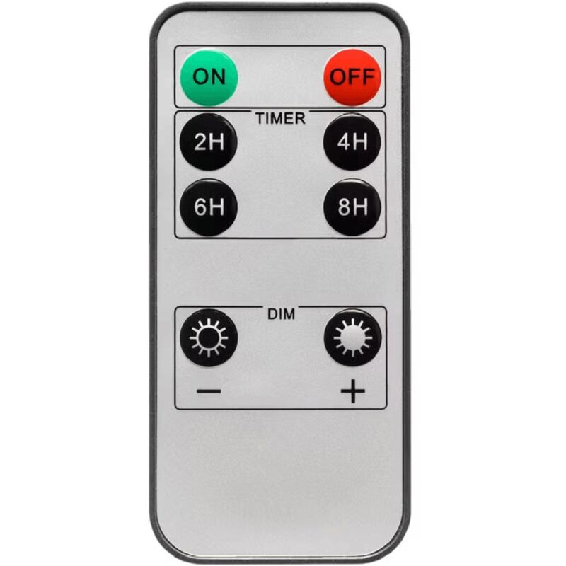 foto del prodotto magiedinatale telecomando per decorazioni in metallo vpm, luminosit regolabile