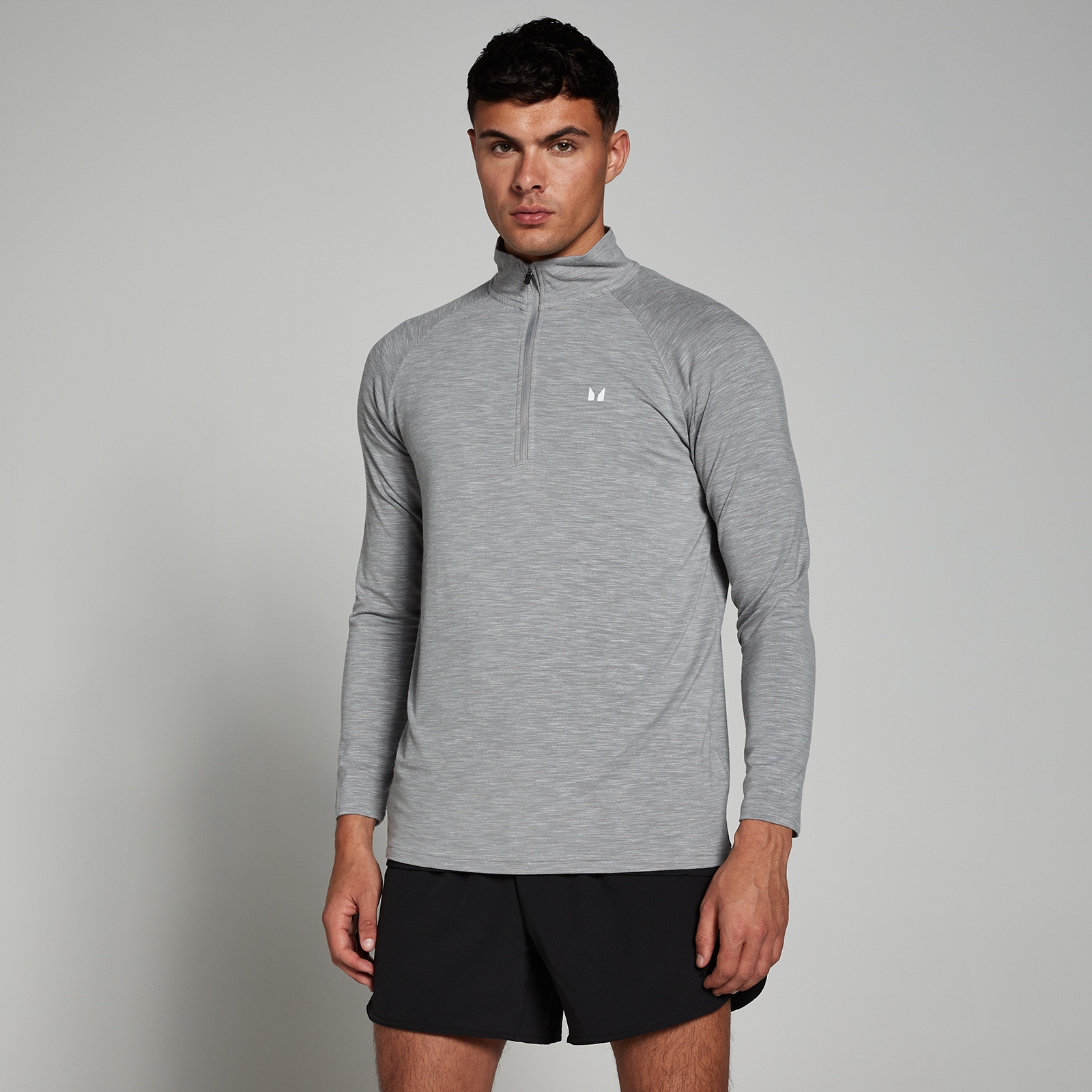 foto del prodotto maglia con cerniera 1 4 mp performance da uomo chrome m lange s