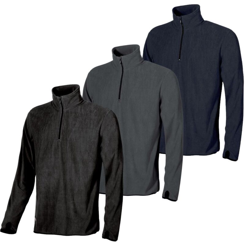 foto del prodotto maglia da lavoro in micropile u power artic nero 2xl
