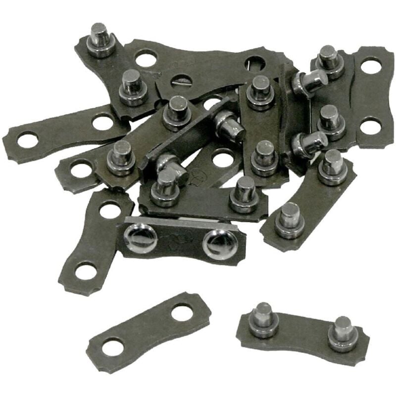 foto del prodotto maglia di giunzione per catena 'maya' in busta con 5 coppie -3 8' - sp. 1.3 profilo basso