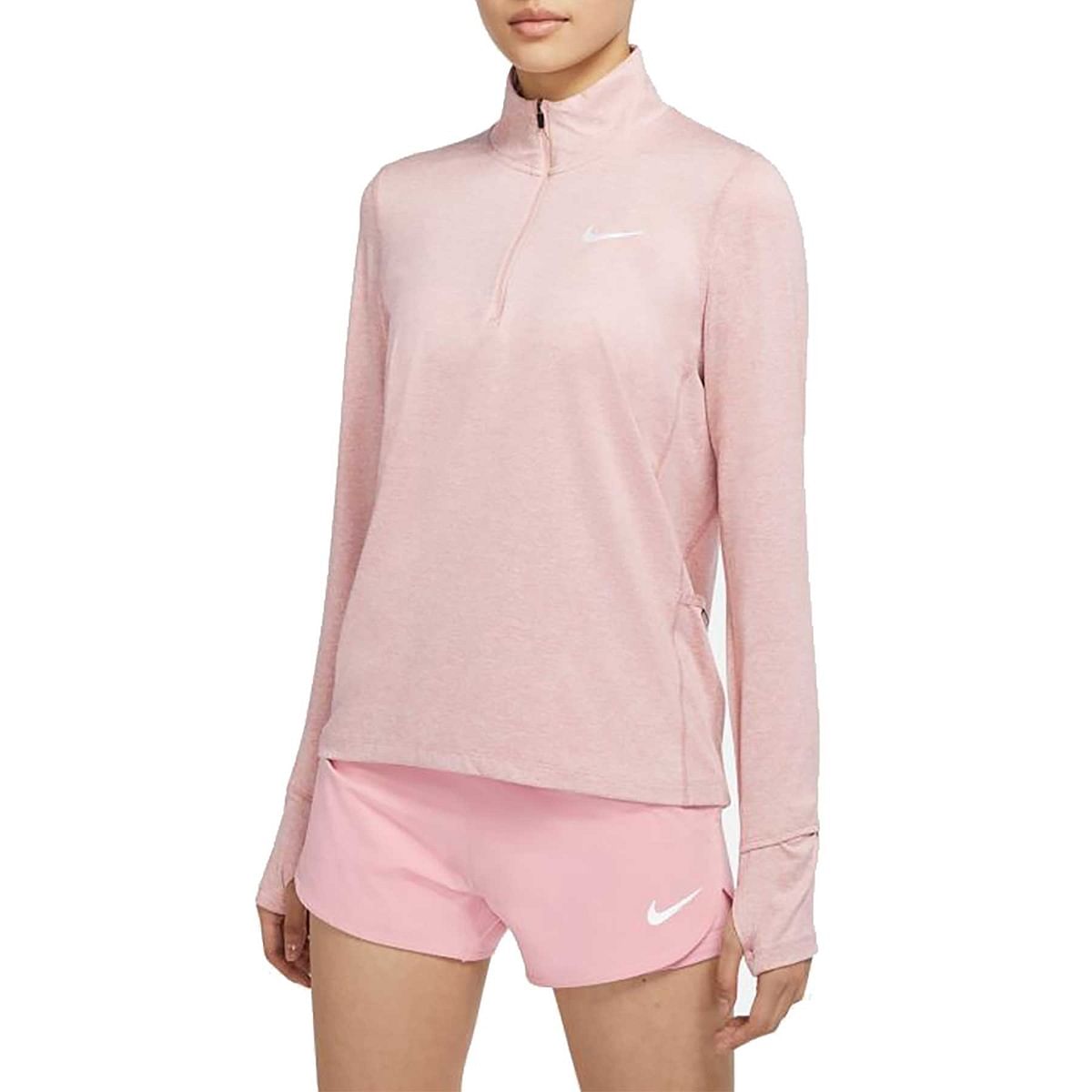 foto del prodotto maglia manica lunga 1 2 zip dri fit donna