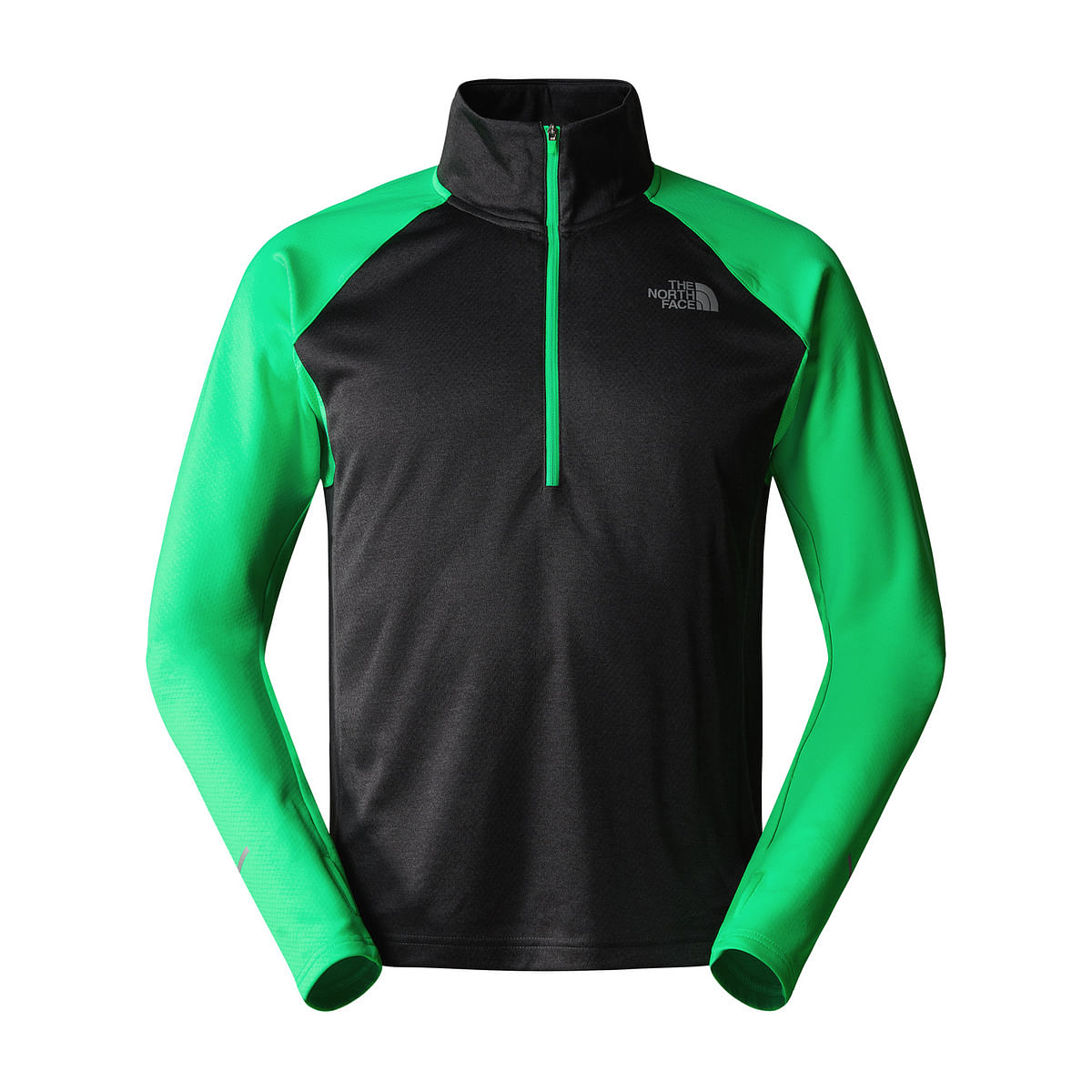foto del prodotto maglia manica lunga 1 2 zip run fleece