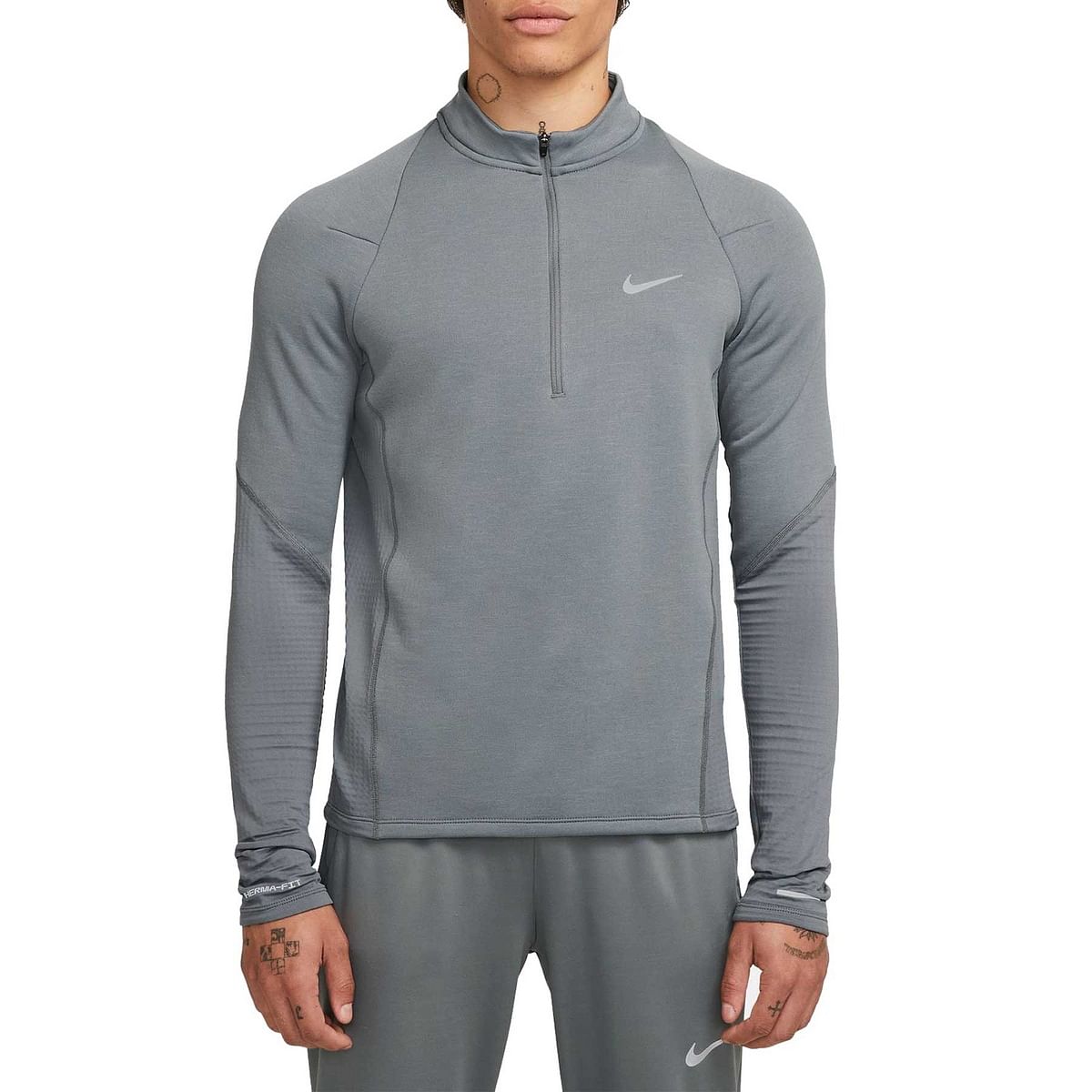 foto del prodotto maglia manica lunga 1 2 zip therma fit repel element
