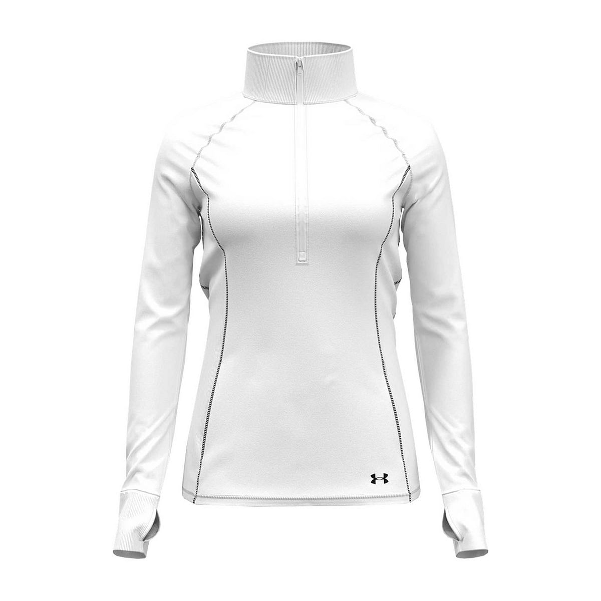 foto del prodotto maglia manica lunga 1 2 zip train cold weather donna