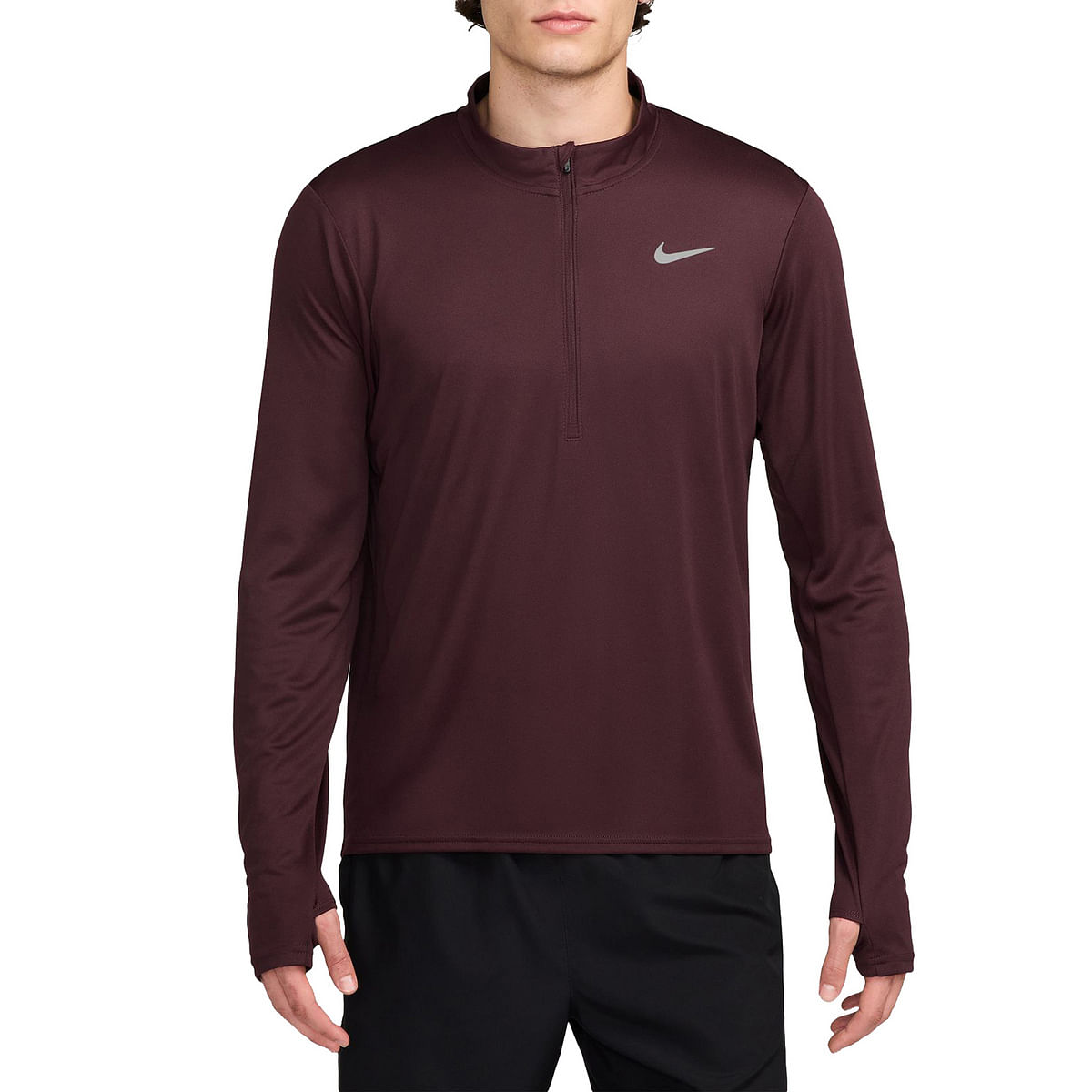 foto del prodotto maglia manica lunga mezza zip pacer