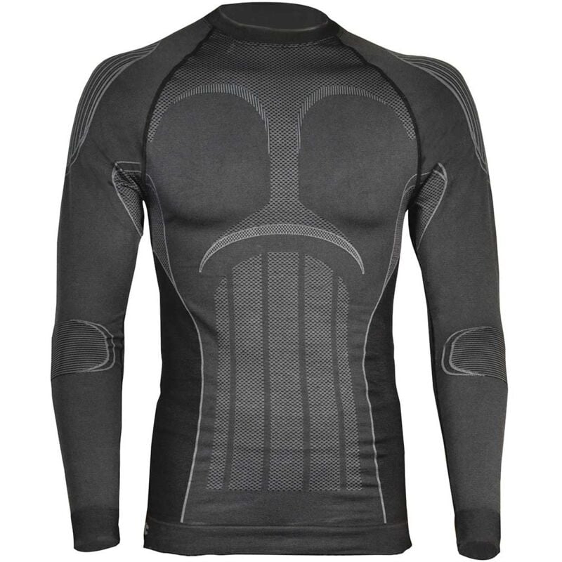 foto del prodotto maglia termica uomo manica lunga cofra bryne antracite xl