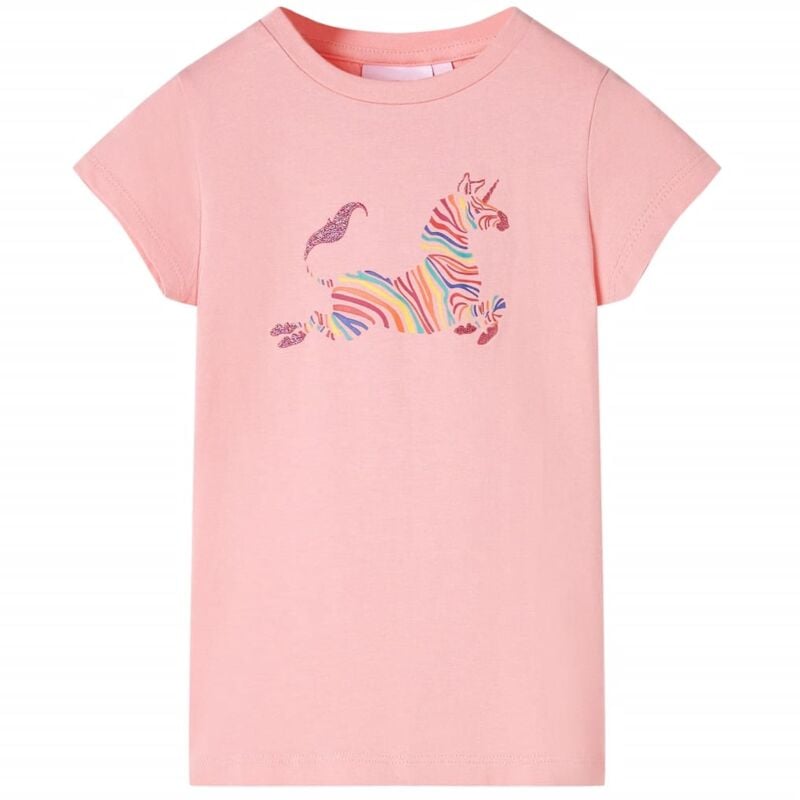 foto del prodotto maglietta da bambina rosa 128