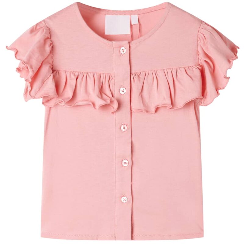 foto del prodotto maglietta da bambina rosa medio 116