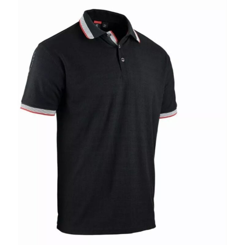 foto del prodotto maglietta da lavoro a maniche corte soccer - nero 3xl - 7