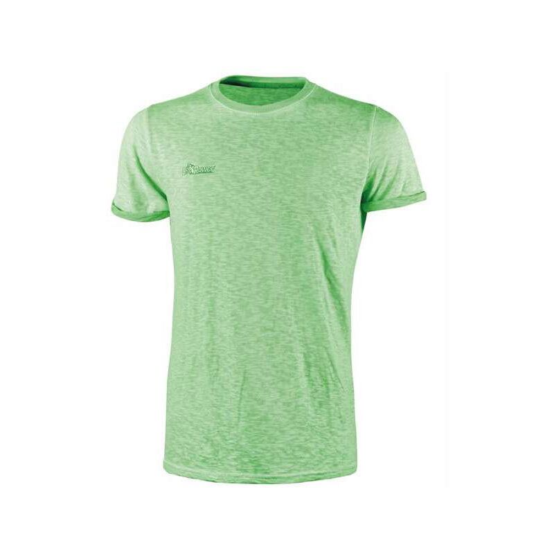foto del prodotto maglietta t shirt green m up fluo u power
