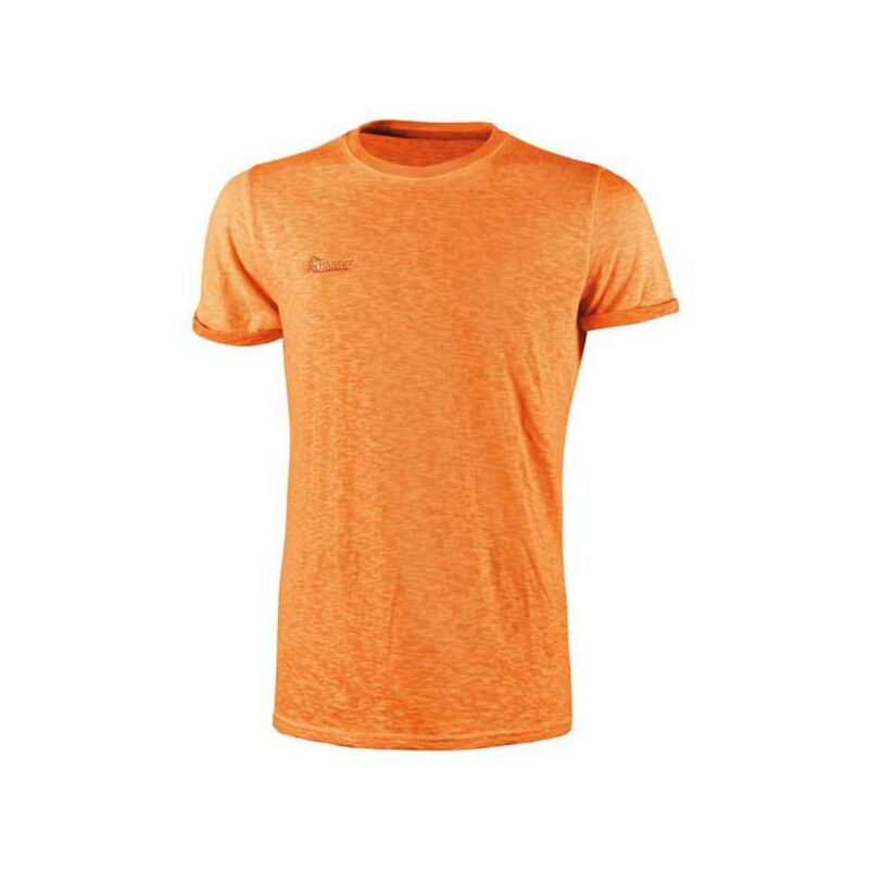 foto del prodotto maglietta t shirt orange m up fluo u power