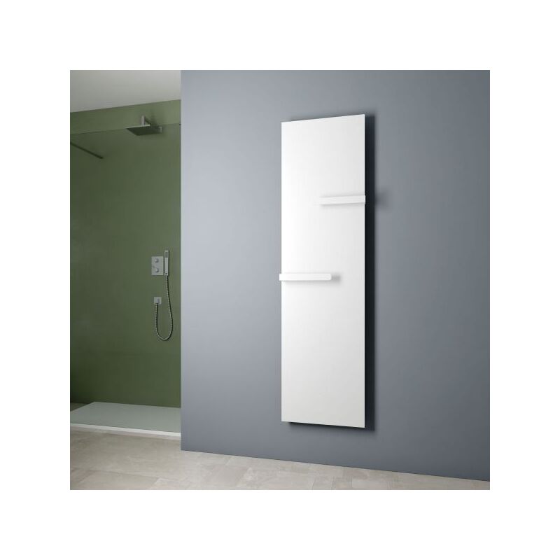 foto del prodotto magma radiatore termoarredo a pannello bianco modello abbraccio mm 1820x452 int.382mm watt 838 delta t50. 2859