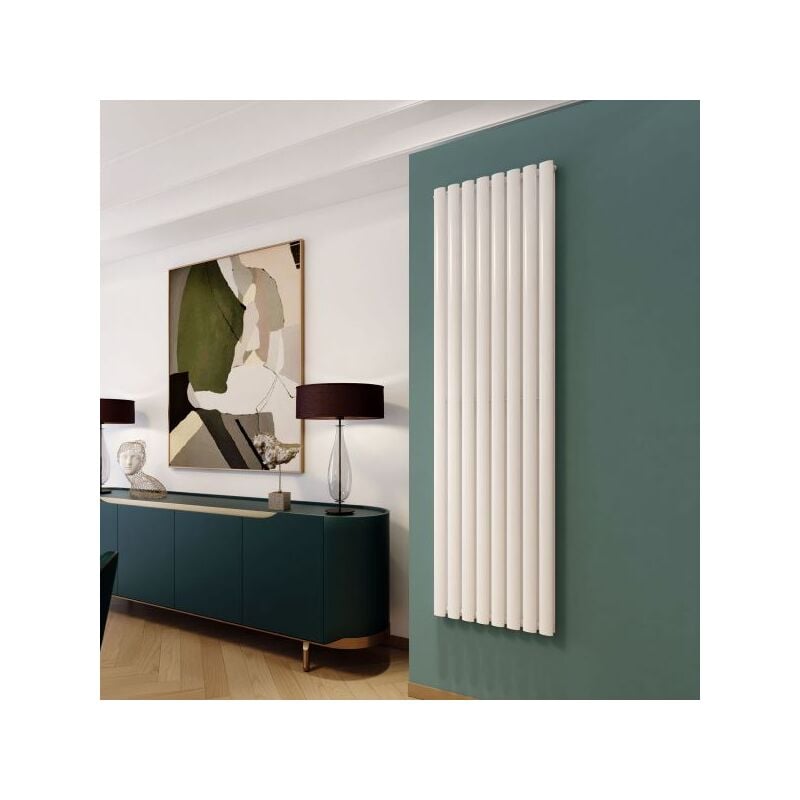 immagine 0 del prodotto magma radiatore termoarredo bianco modello piano mm 1800x600 int.1760 10 tubi watt 2165 del.t50 7387 2col