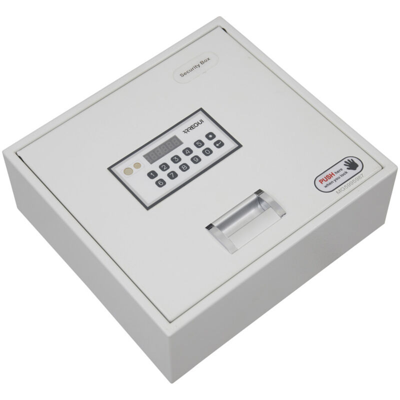 foto del prodotto magna 59200 cassaforte camuffata, apertura a codice, 11x31x38 cm, 11 l, bianco arregui