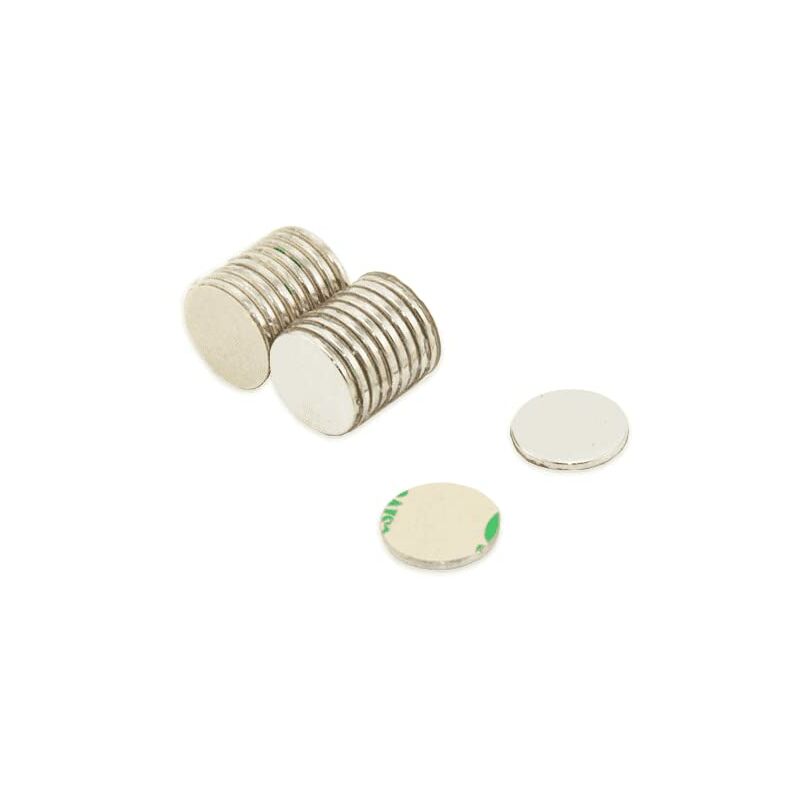 foto del prodotto magnet expert ltd confezione da 20 dischetti magnetici autoadesivi 10 x 1 mm, 0,45 kg