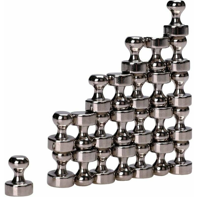 foto del prodotto magnete potente, magnete al neodimio ultra forte da 24 pezzi per frigorifero, piccoli magneti potenti per frigorifero, piastra magnetica, porta,