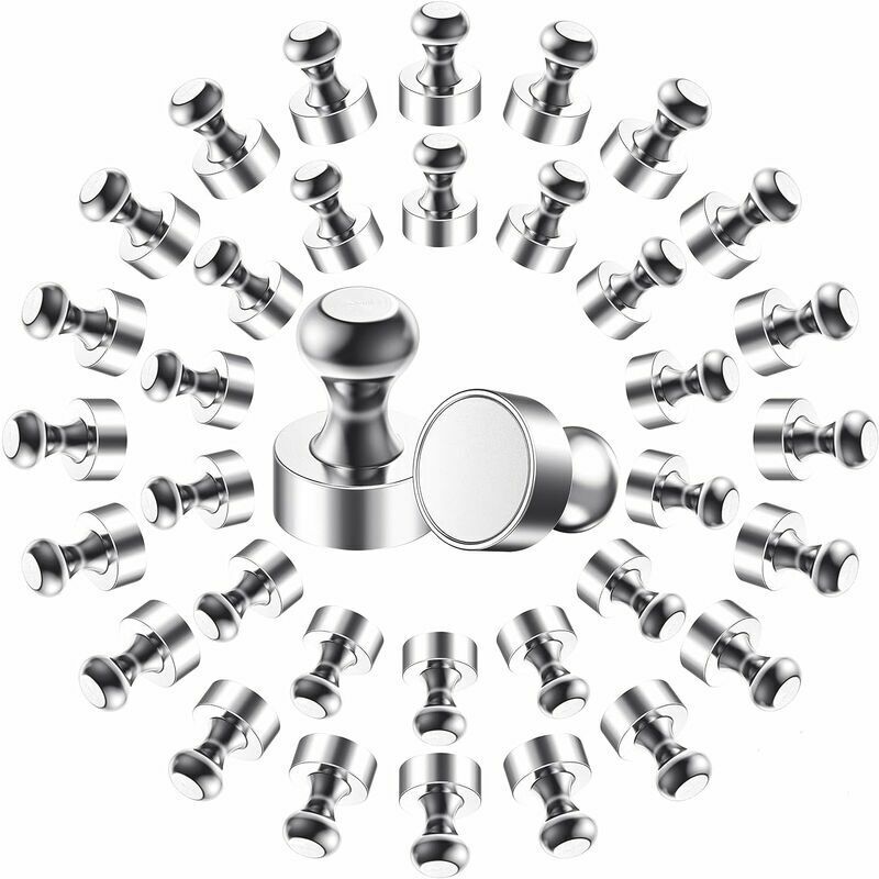 foto del prodotto magnete potente, magneti al neodimio con scatola di immagazzinaggio, magnete per frigorifero estremamente potente per lavagna, piastra magnetica,